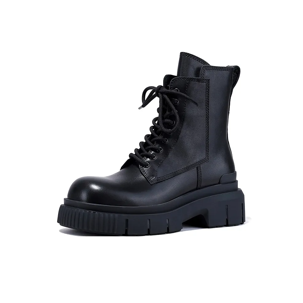 BELLALILY Короткий ботинок Martin каблук 4,5 см женский