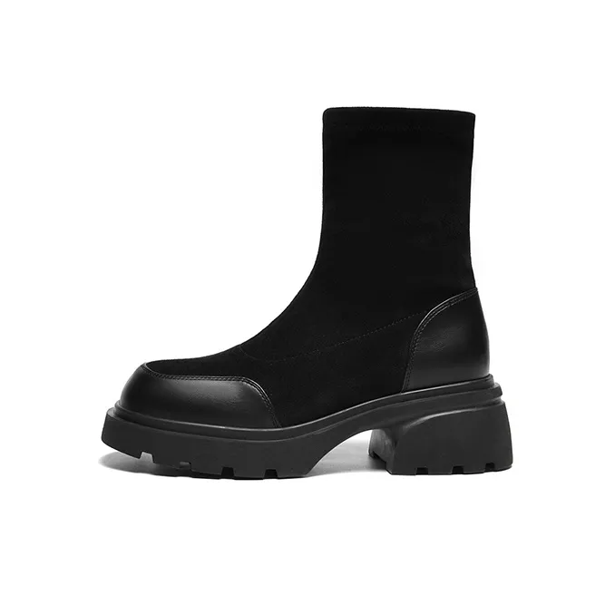Shield Fox Ankle Boots Women's Black/Caramel