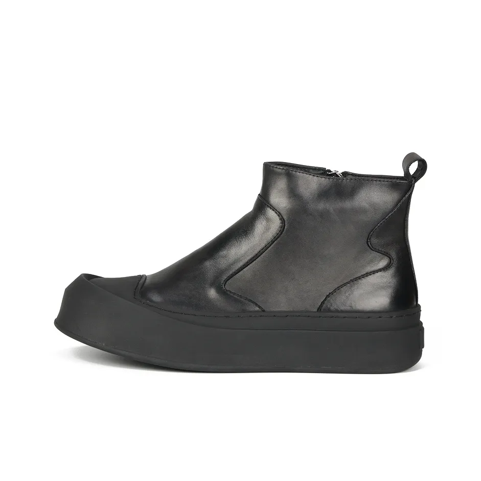 Thai points Ankle Boots Men's Black