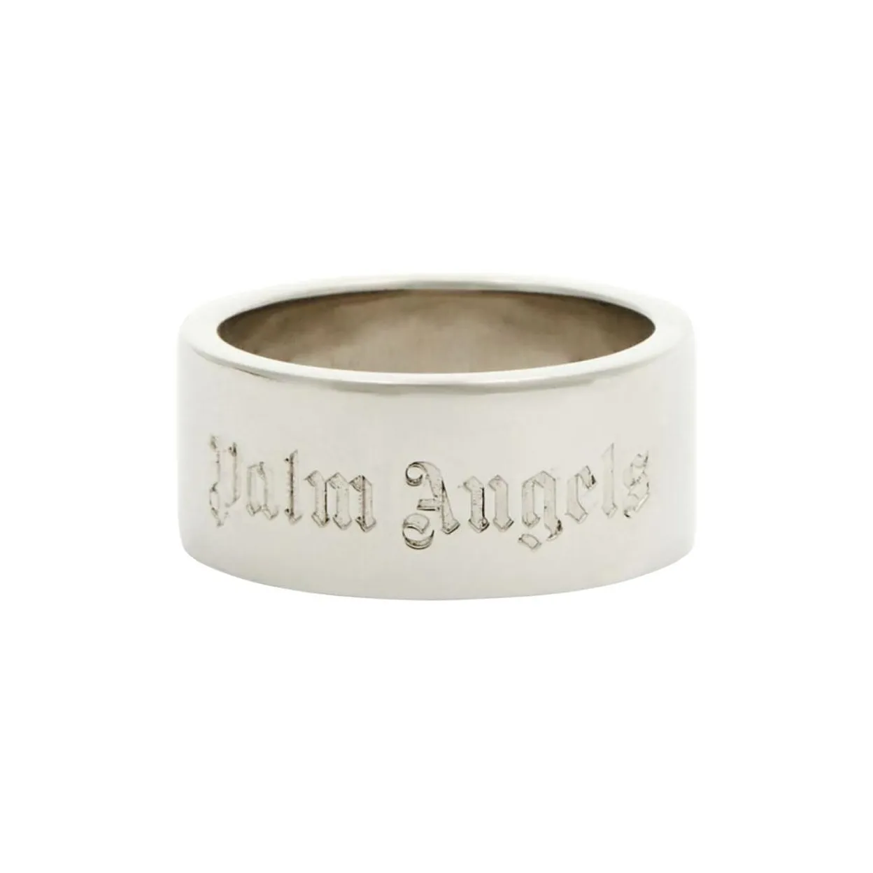 PALM ANGELS Logo Engraved Ring