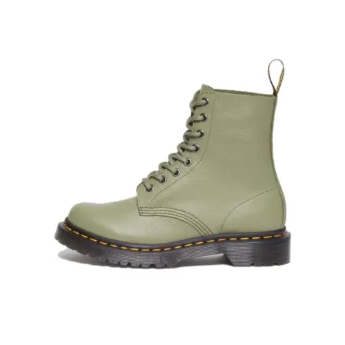 Dr.Martens Мартинсы Зеленые Женские