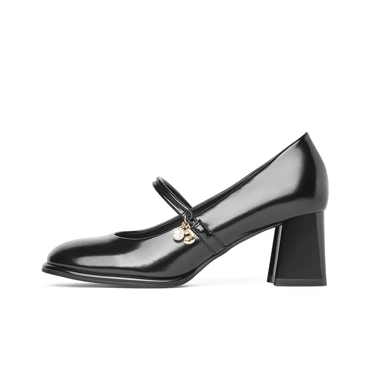 JOSINY Block Heel High Heels 6cm Women's