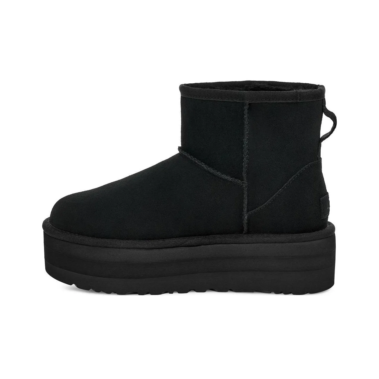 UGG Classic Mini Platform Boot Black Women
s