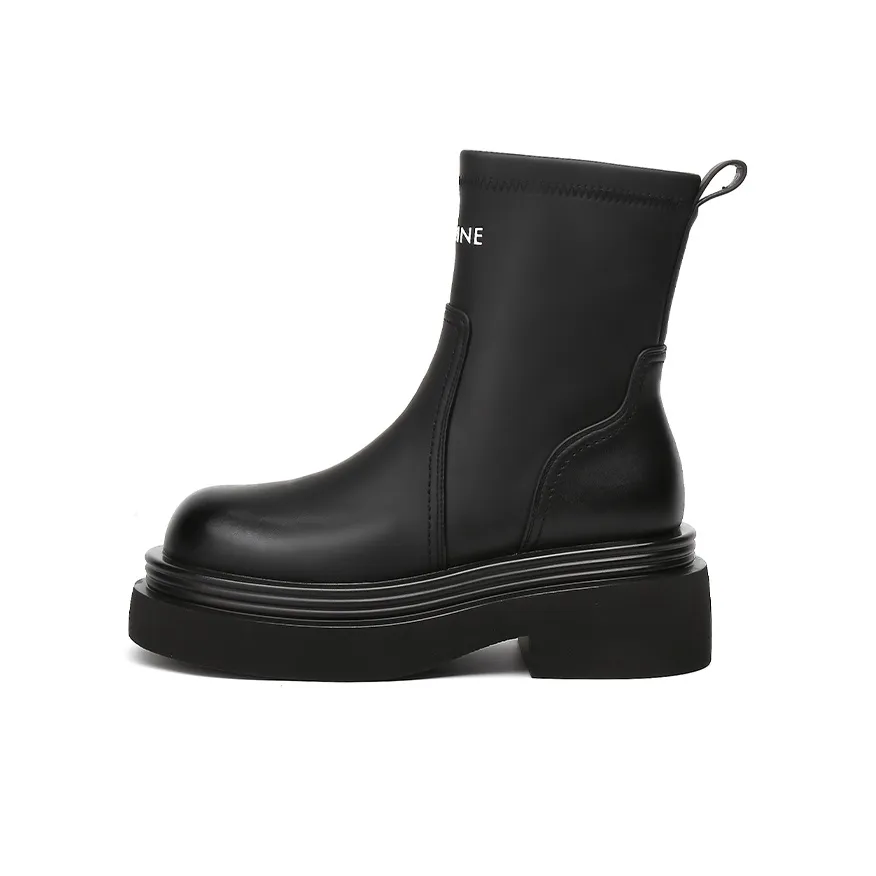 DAPHNE Ankle Boots Women's Black/Khaki