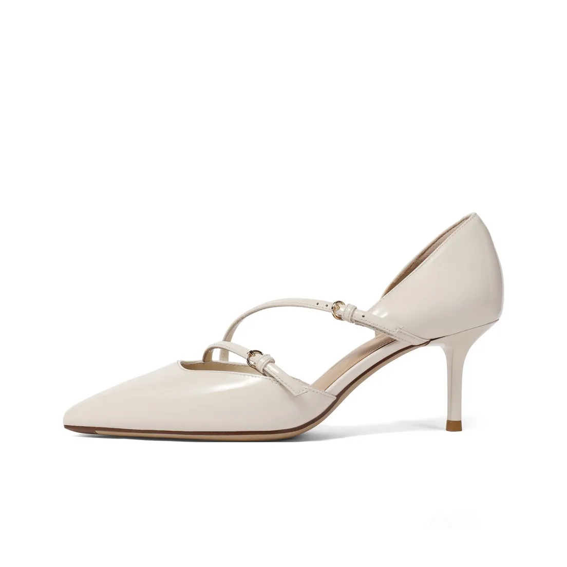 BELLE Узкий каблук Высокие каблуки 6,5 см Женские Экрю Бургунди