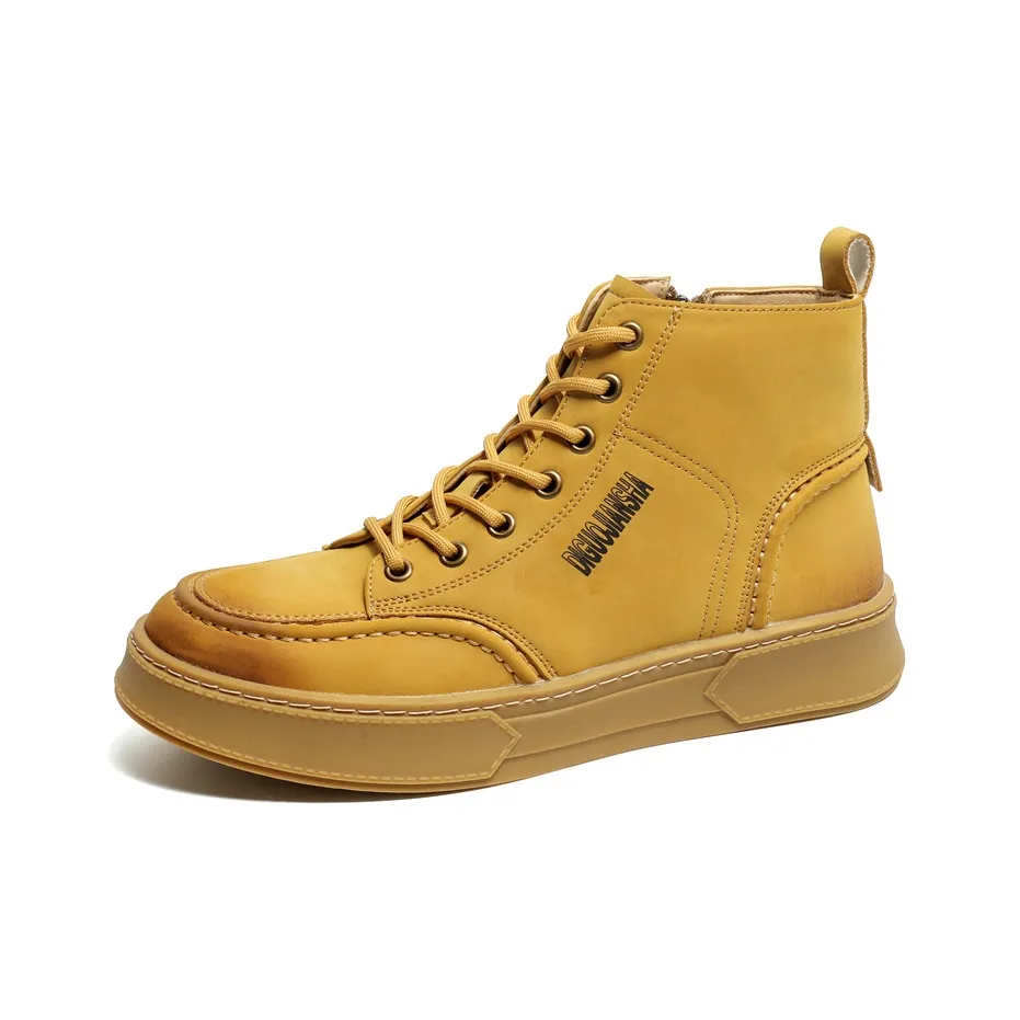 V ZERO FIVE Ankle Boots Men's Yellow