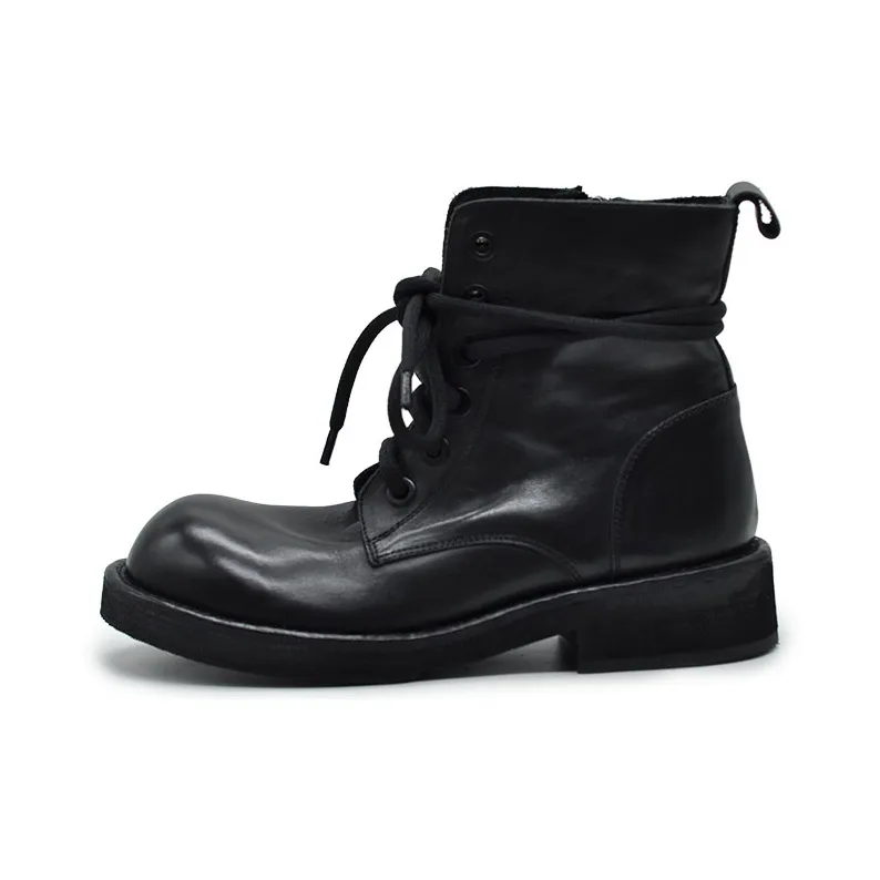 ARTMU Короткий MID Голень Мартин Ботинок 3,5 см Женские