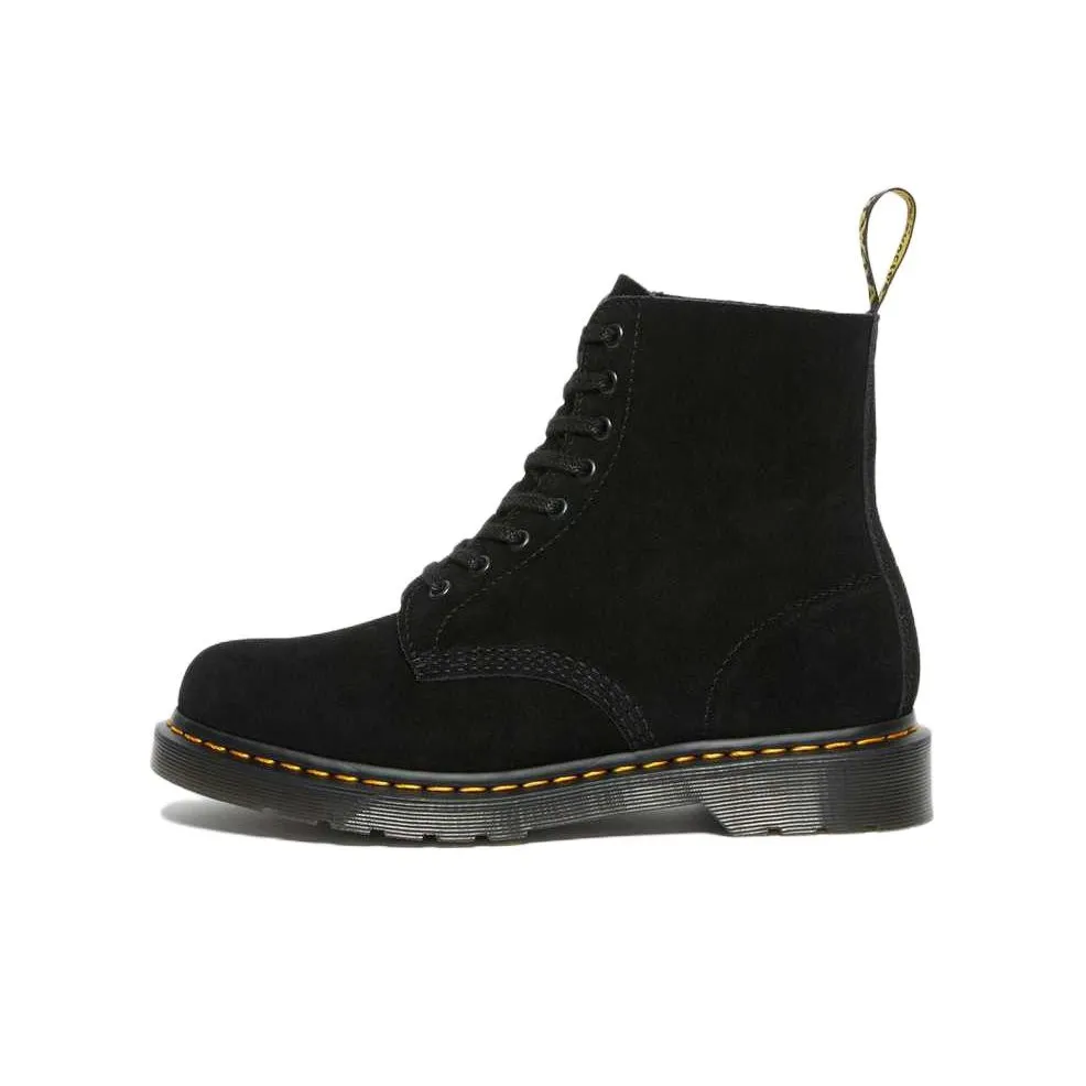Dr. Martens Dr.Martens 1460 Pascal Suede Lace Up Boots 'Black E H Suede+E H Suede Mb' Women's