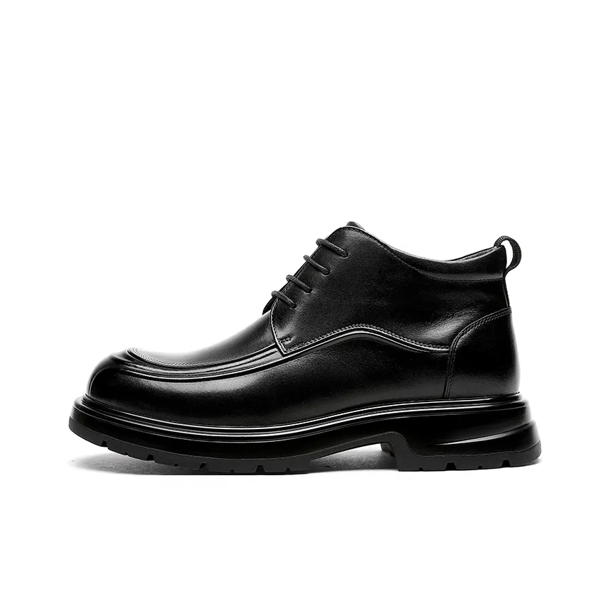 CROWN Ankle Boots Men's Black