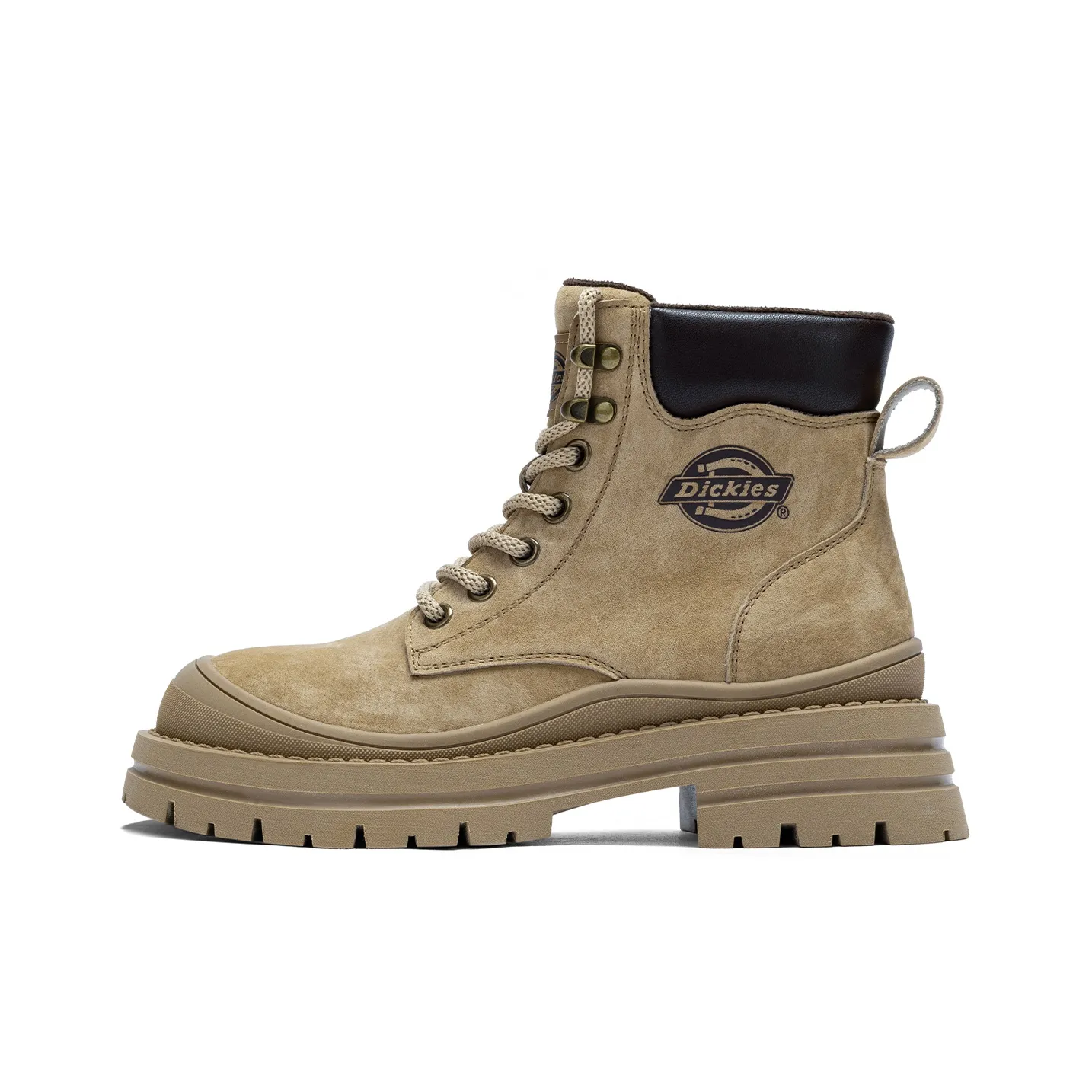 Dickies Короткий MID Голень Мартин Boot Мужской Хаки