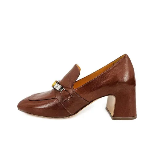 MADISON MAISON Высокие каблуки Коньяк Женские