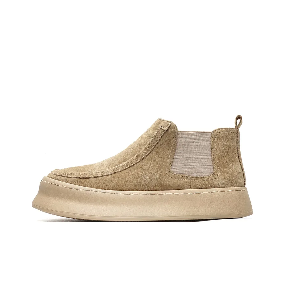 Dounkol Get Cool Ankle Boots Men Brown
