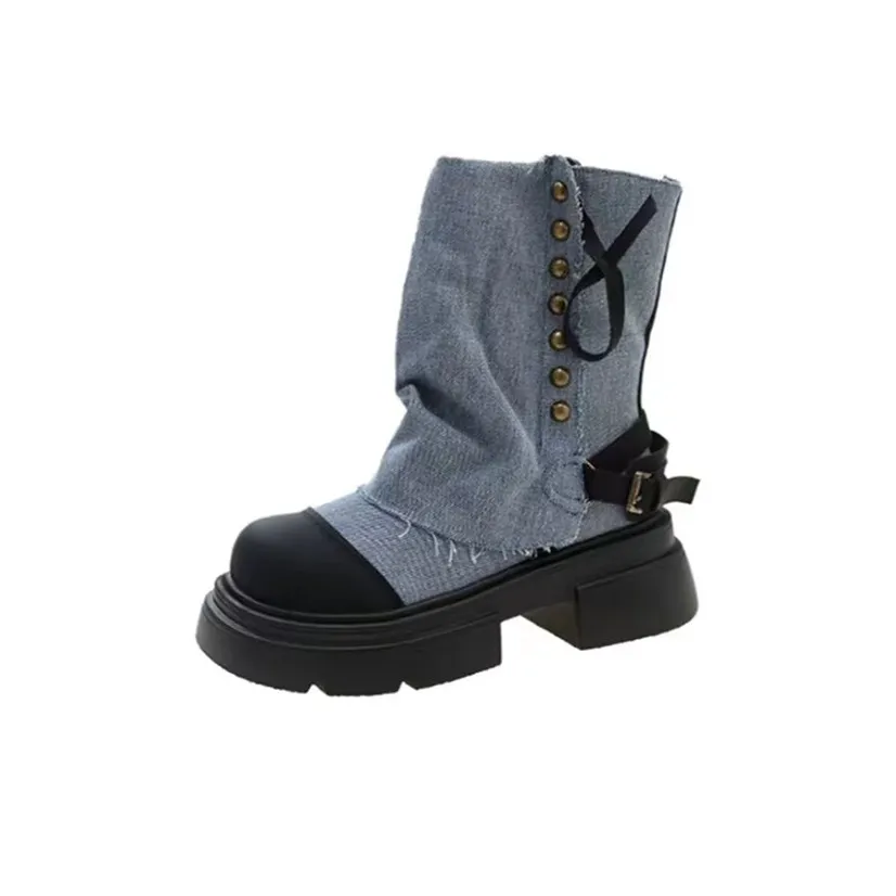 WJA Короткий MID Голень Martin Boot 5 см Женские