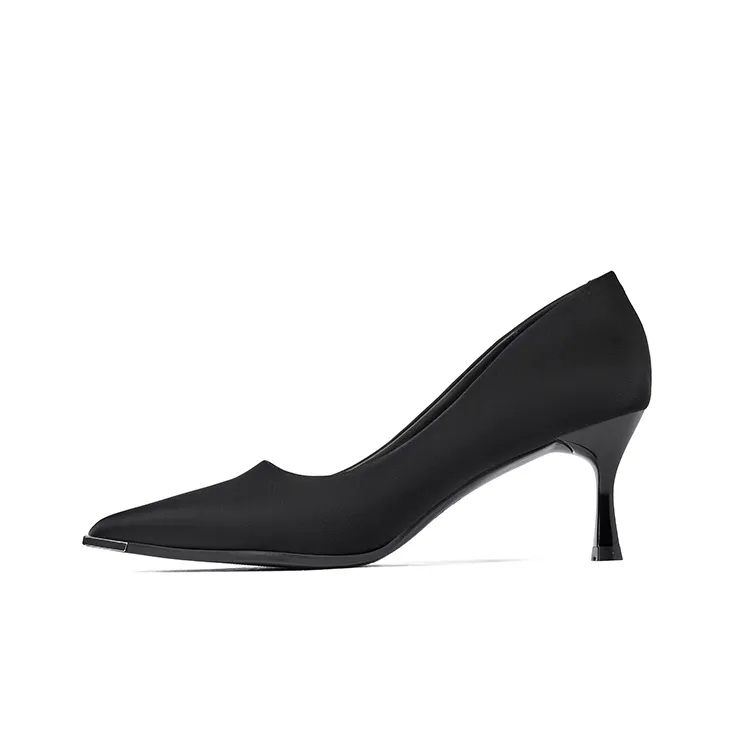 JOSINY Commute Pointed Toe Dress Shoes Unlined Work Shoes Slim Heel High Heels 6.5cm Women's