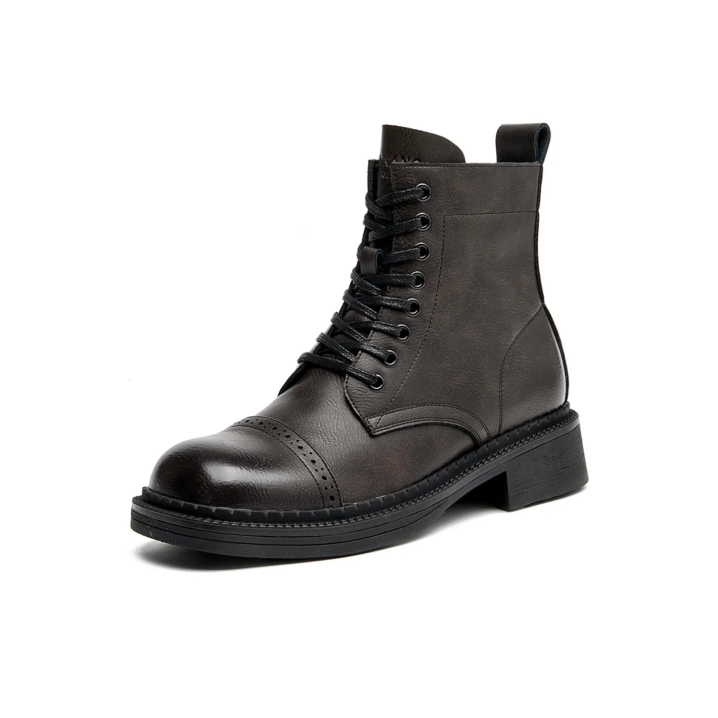 AOKANG Короткий Мартин Ботинок Женские Серый