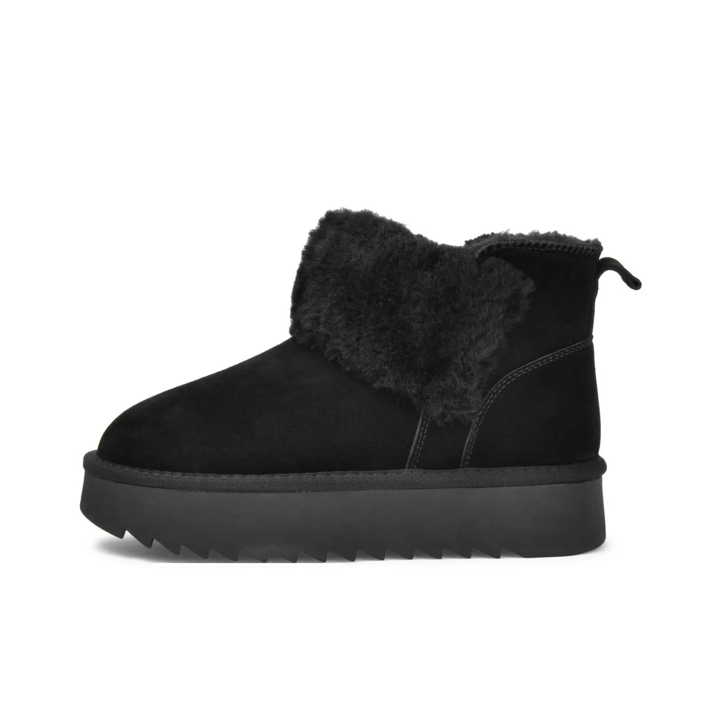 TOOMANYSHOES Теплые и Уютные Короткие Снеботуфли Женские