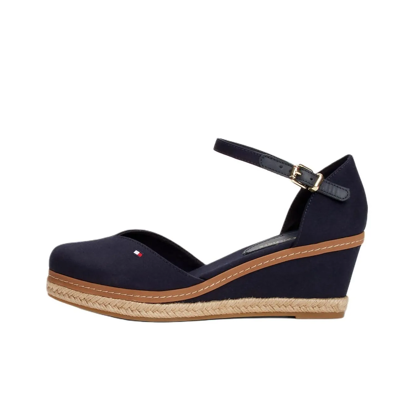 Tommy Hilfiger Wedge Heel High Heels 4.5cm Women's Dark Blue