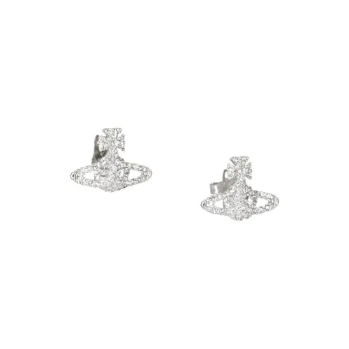 Вивьен Вествуд Grace Bas Relief Stud Серьги Женские