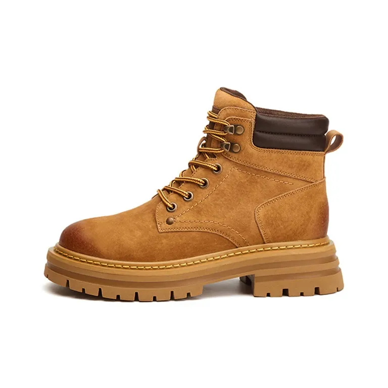 DAPHNE 10,5 см Мартин Ботинки Женские Хаки Желтый