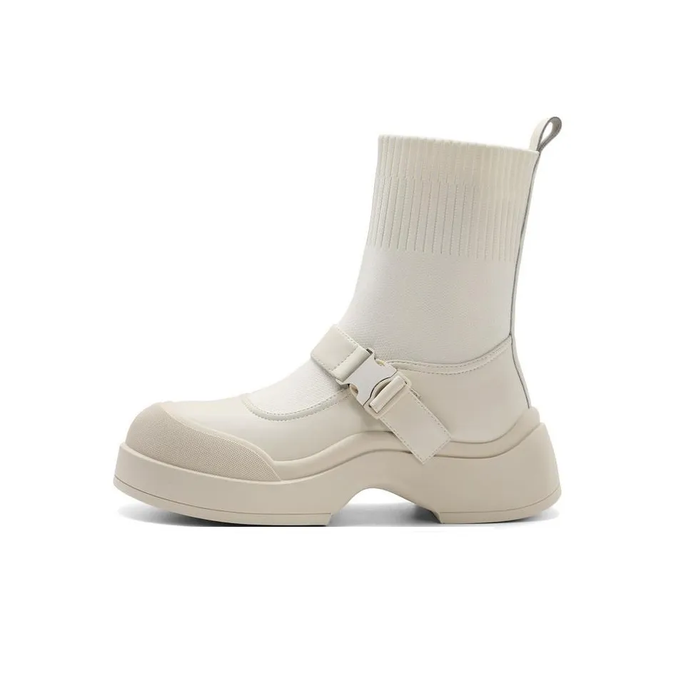 BELLE Shoe Liner Boots Ankle Boots 4.5cm Women's