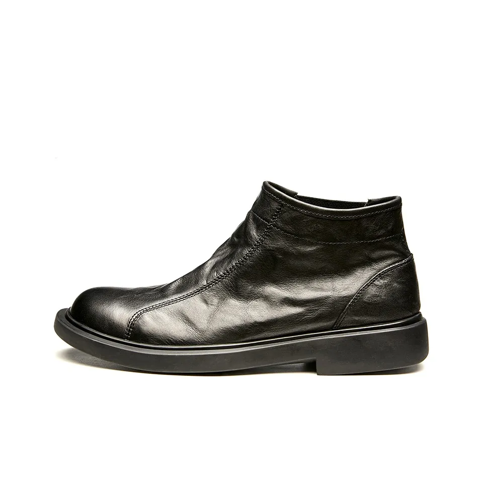 LEYGMENLG Ankle Boots Men's Black