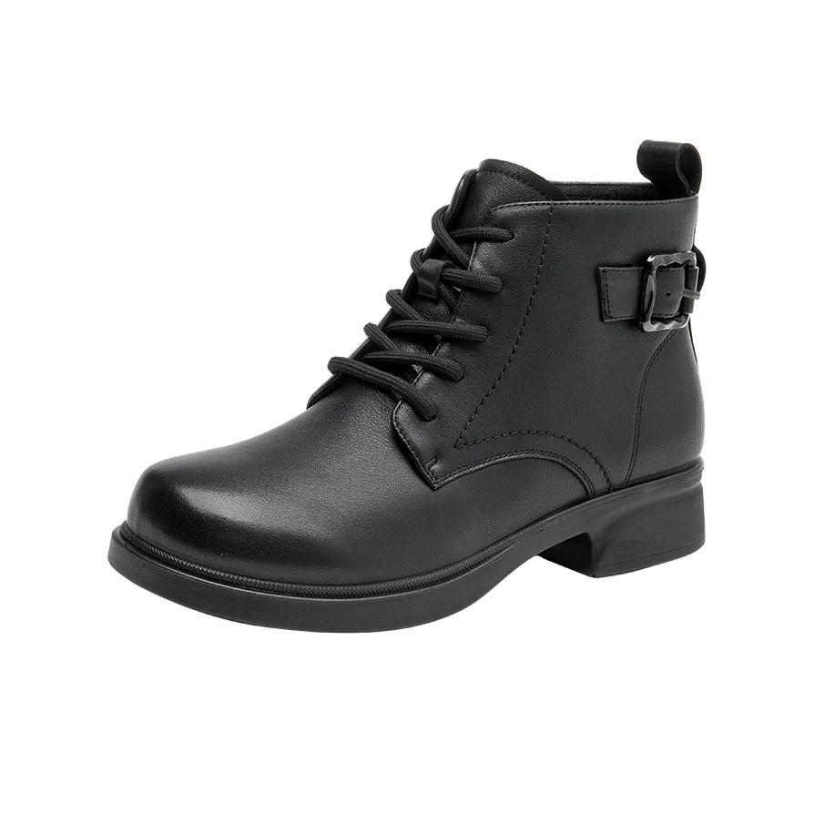 AOKANG Short Martin Boot Women's Black