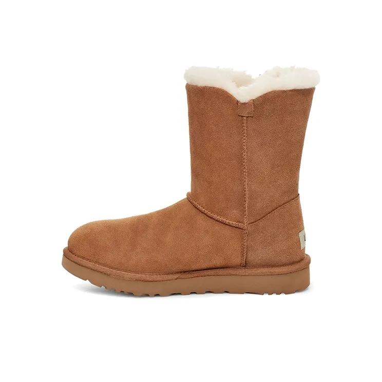 UGG Lillian Pom Thermal Crew Snow Boots Женские Коричневый