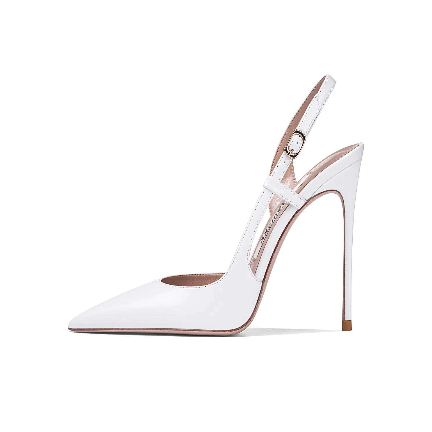 Suyymakk Узкий каблук Высокие каблуки Женские Белые