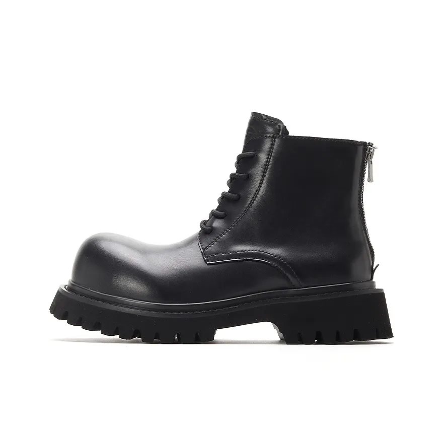 FEELDOTRENDS Короткий ботинок Martin 5 см унисекс черный стандартный с флисовой подкладкой