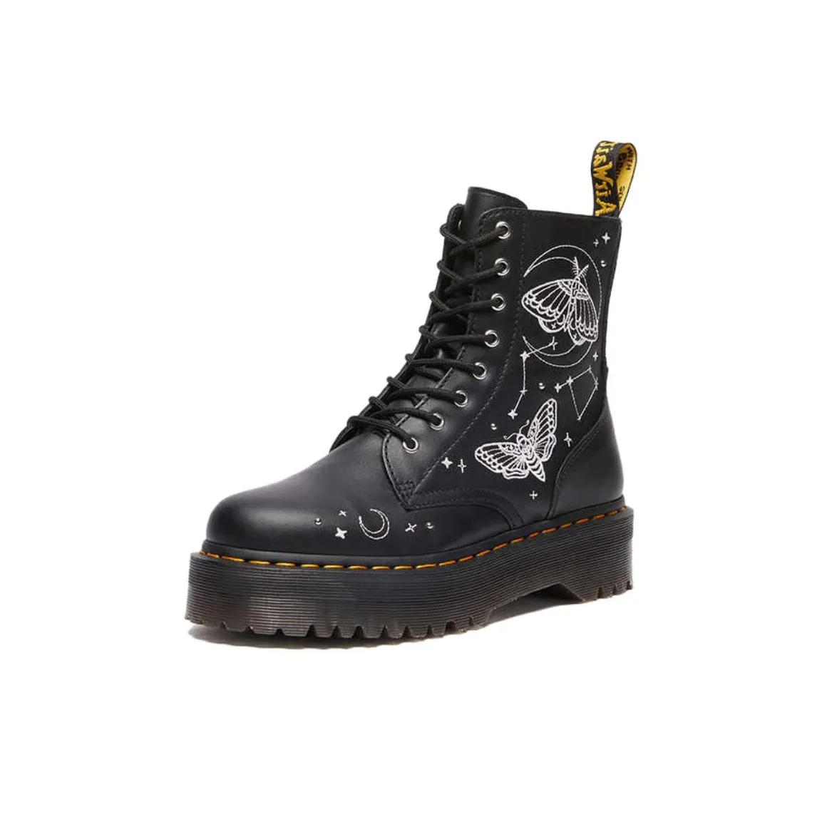 Dr.Martens Fusion Crew Мартин Ботинок 5 см Унисекс Черный