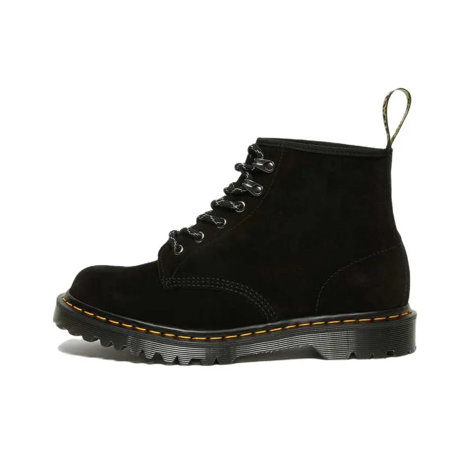 Dr. Martens 101 Made In England Ben Suede Ankle Boots 'Black'