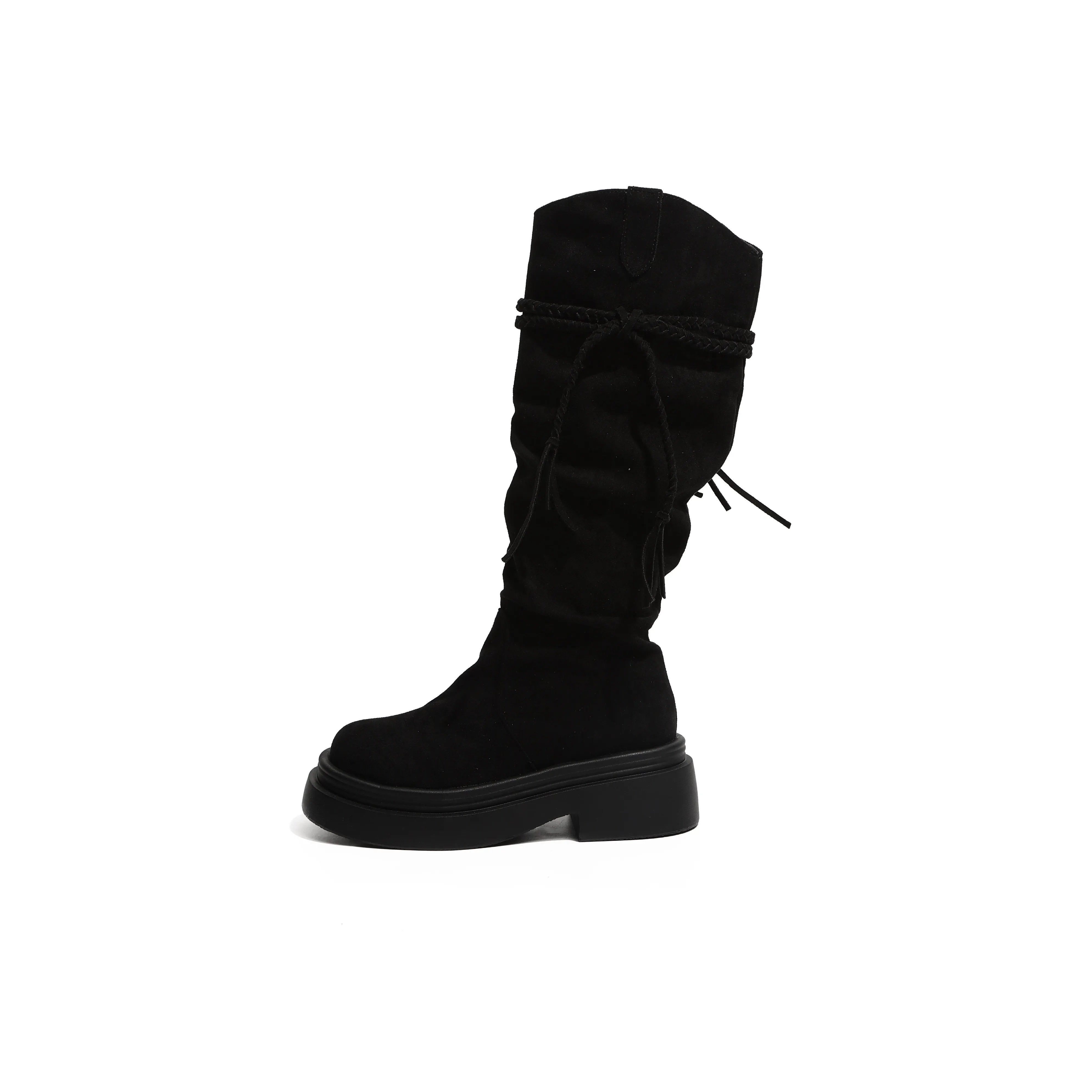 EEueeczs Женские высокие сапоги до колена