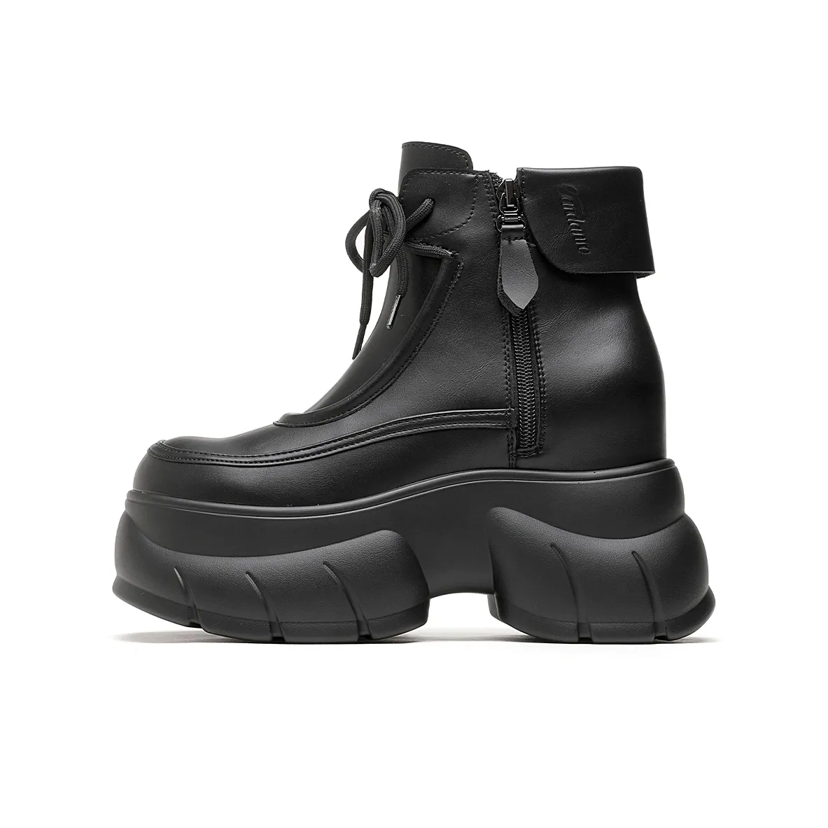 CARDANRO Small sized Sky Vegetables Ankle Boots 10cm Women's