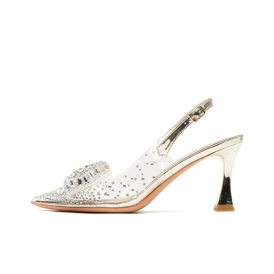 Ainer cat Slim Heel High Heels 7.5cm Women's