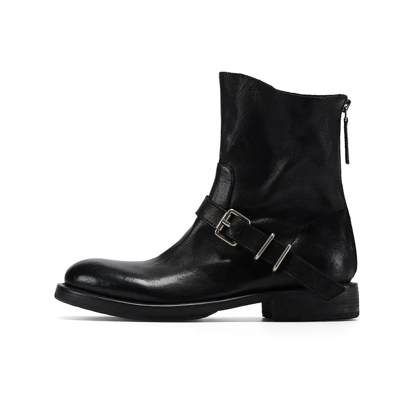 GG CC Fashion Boots Washable Thick Sole Ankle Boots 3cm Women's