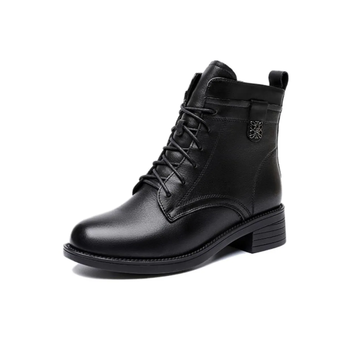 Spider King Short Martin Boot Women's Black