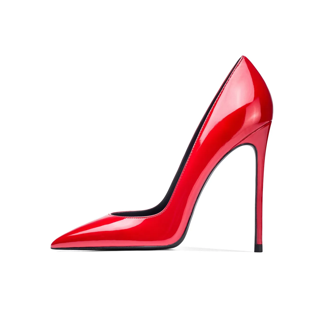 Ganxiaojie Узкий каблук Высокие каблуки Женские Красный