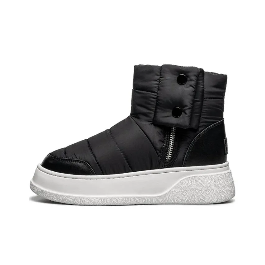 AU&MU Сноубутсы Черные Женские