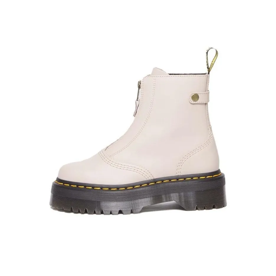 Dr.Martens Jetta Platform Yankees Boots 'Vintage Taupe' Women's