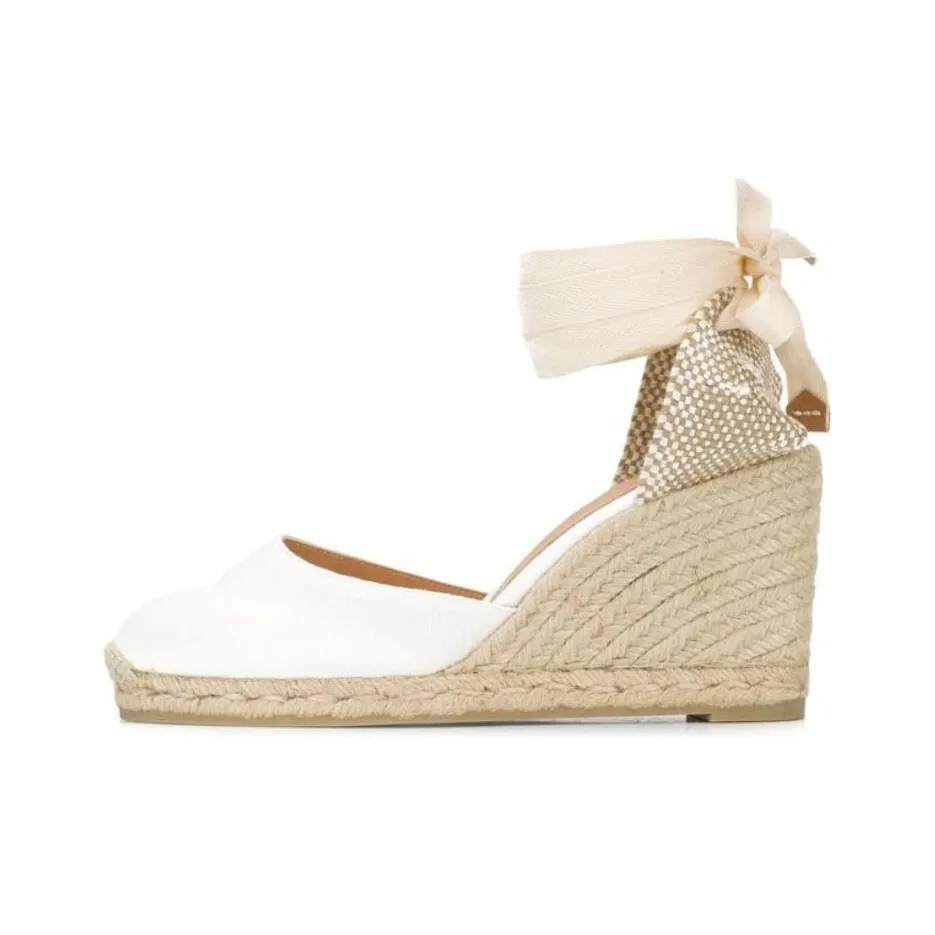 Castañer Wedge Heel High Heels Women's White