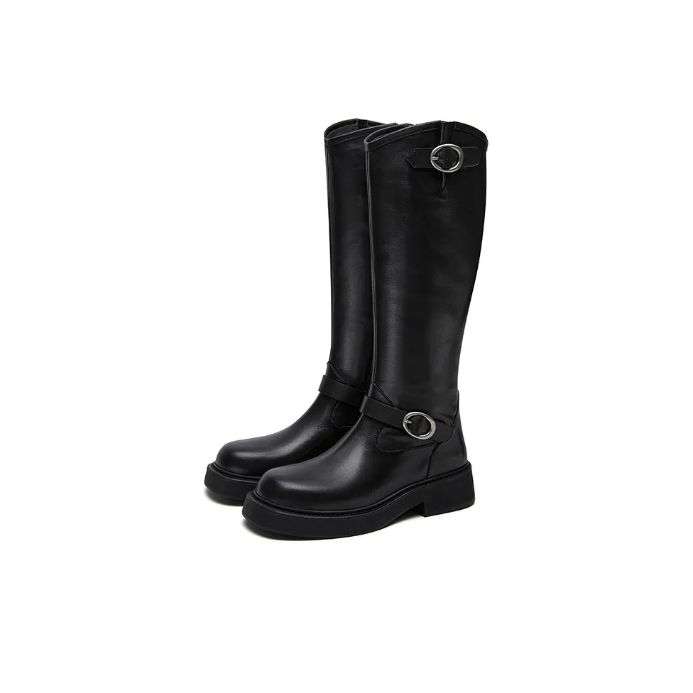 Marie Claire Женские высокие сапоги до колена цвет Midnight Париж черный