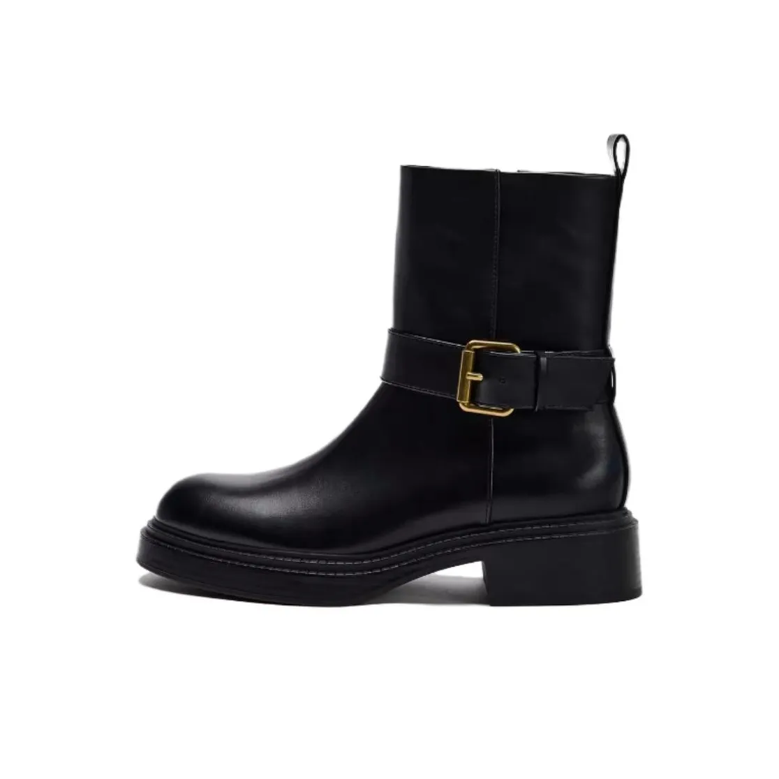 ZARA Ankle Boots 3.7cm Women's Black