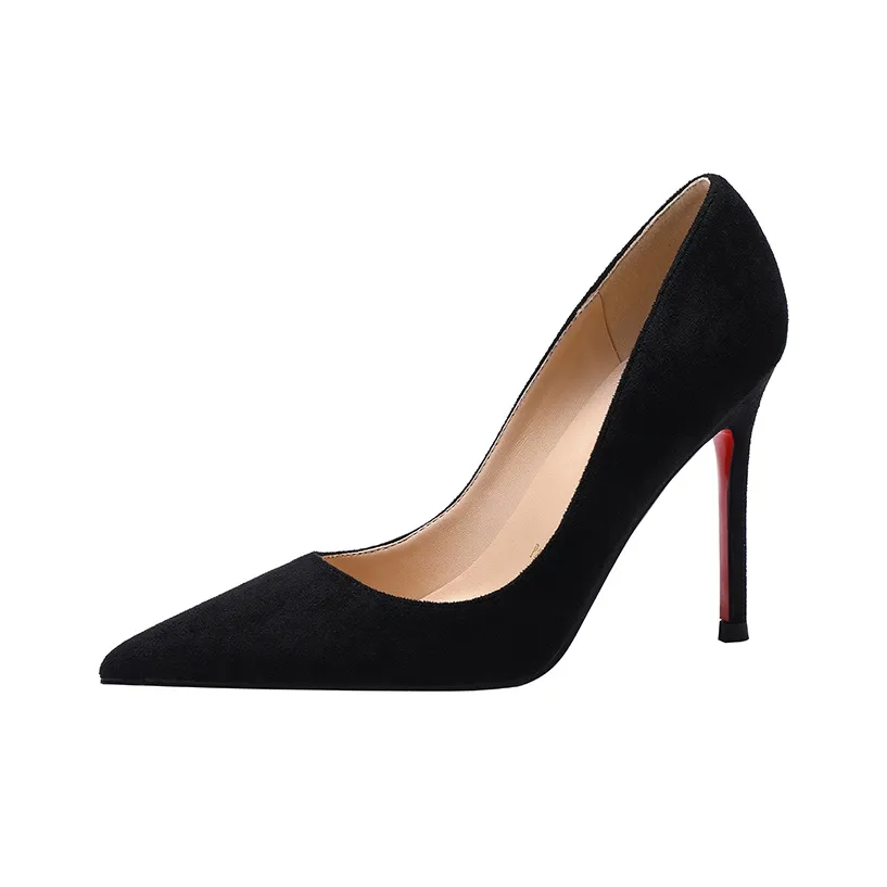 RoseDoris Узкий каблук Высокие каблуки Женские Черный