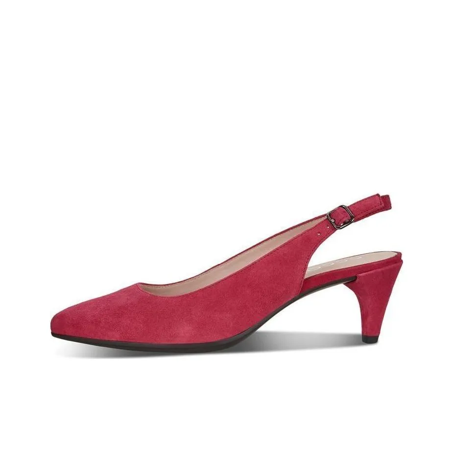 Ecco Cone Heel High Heels 4.5cm Women's suede
