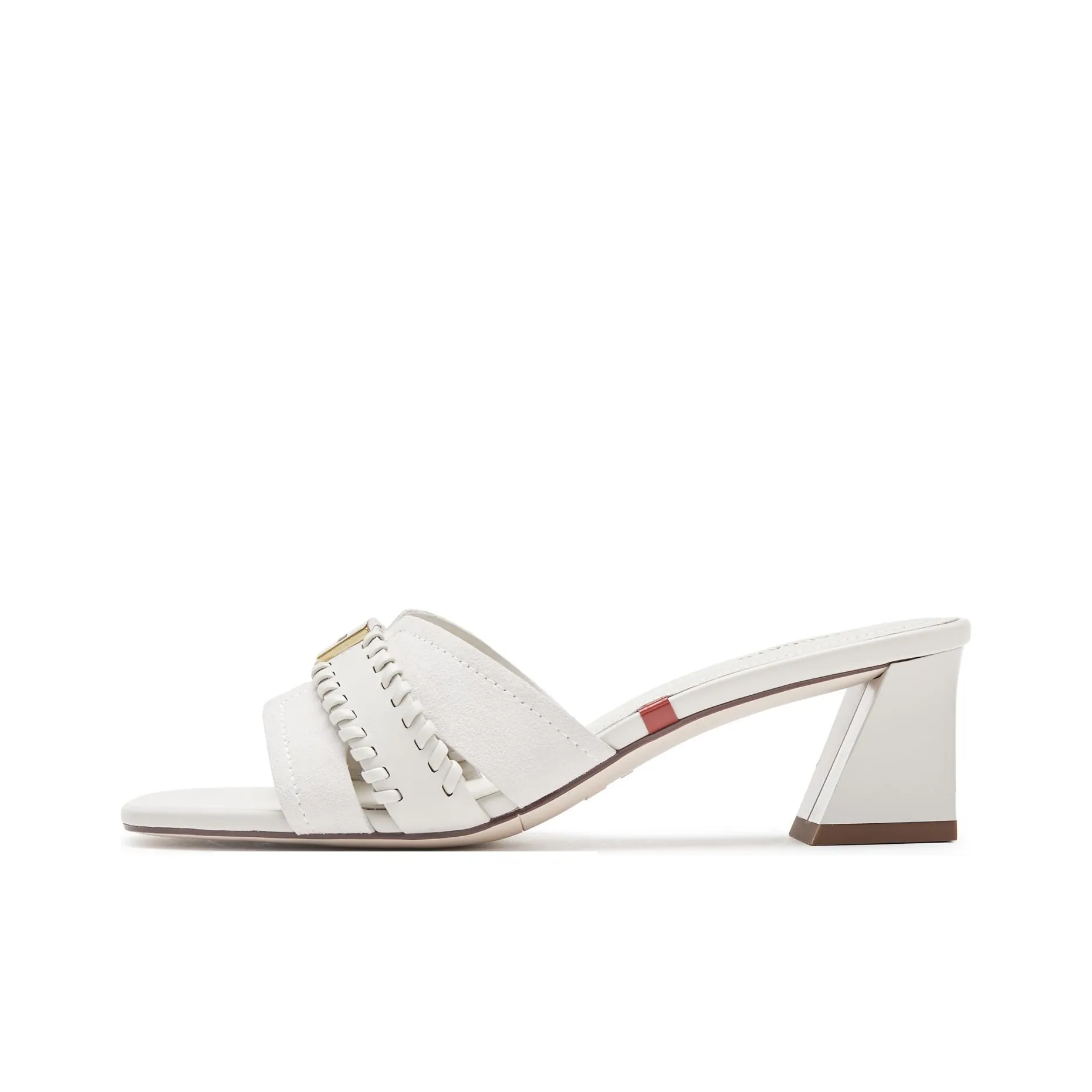 Staccato Maya Позиционирование стиля Trace Грубый каблук Высокие каблуки 5 см Женские