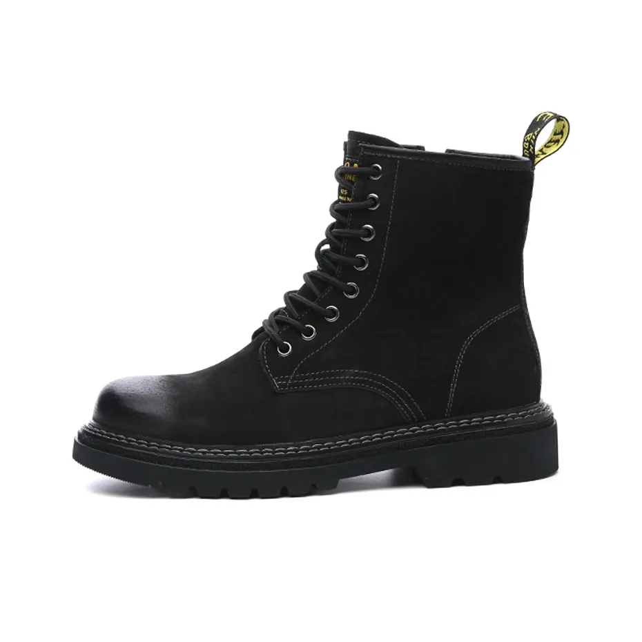 YEDANI Короткий ботинок Martin Мужской Темно-серый