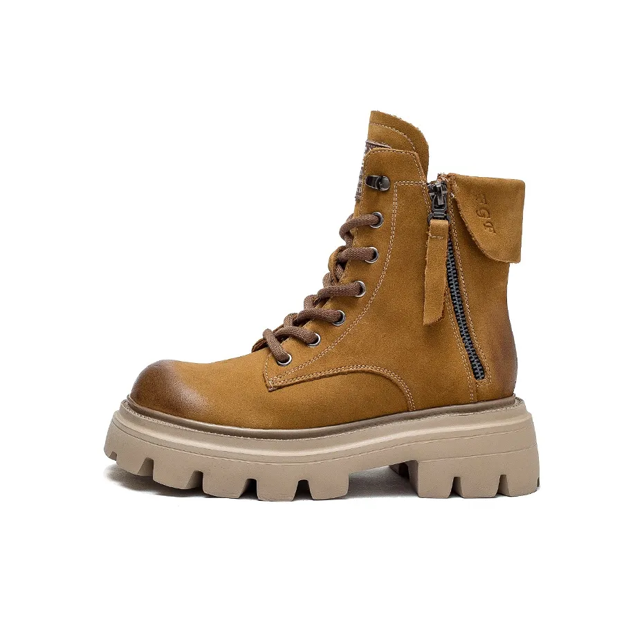 JIEZHOU Короткий Мартин Ботинок Женские