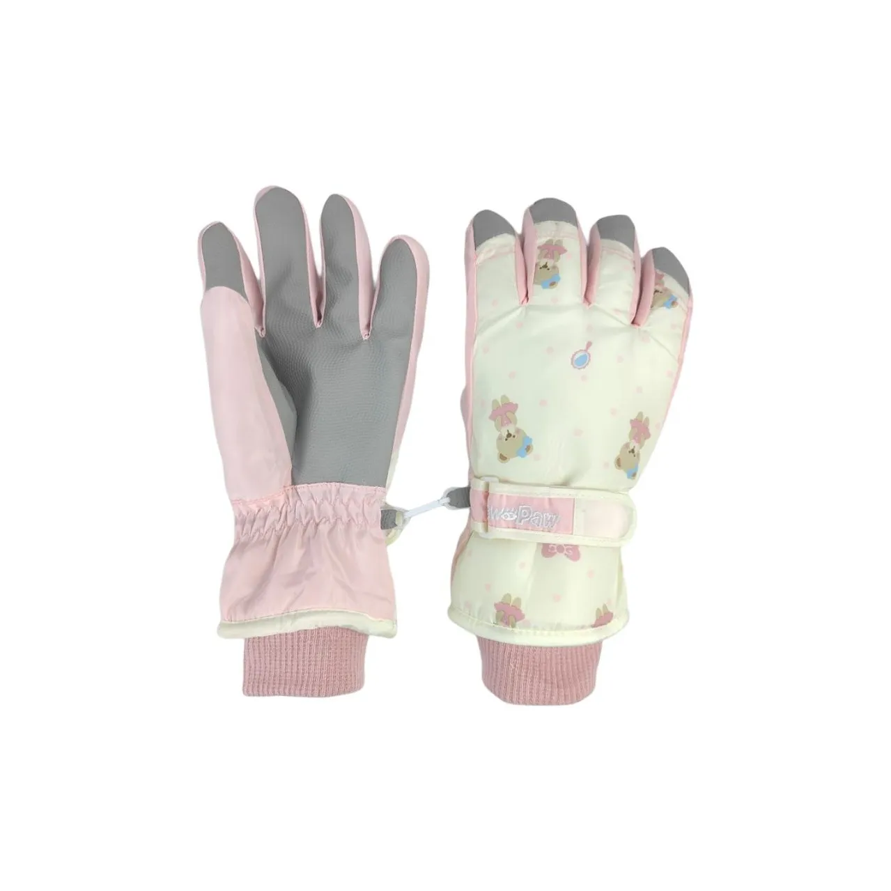 TANLU Ski Gloves Slip-Resistant Water-Repellent Gloves Kids'