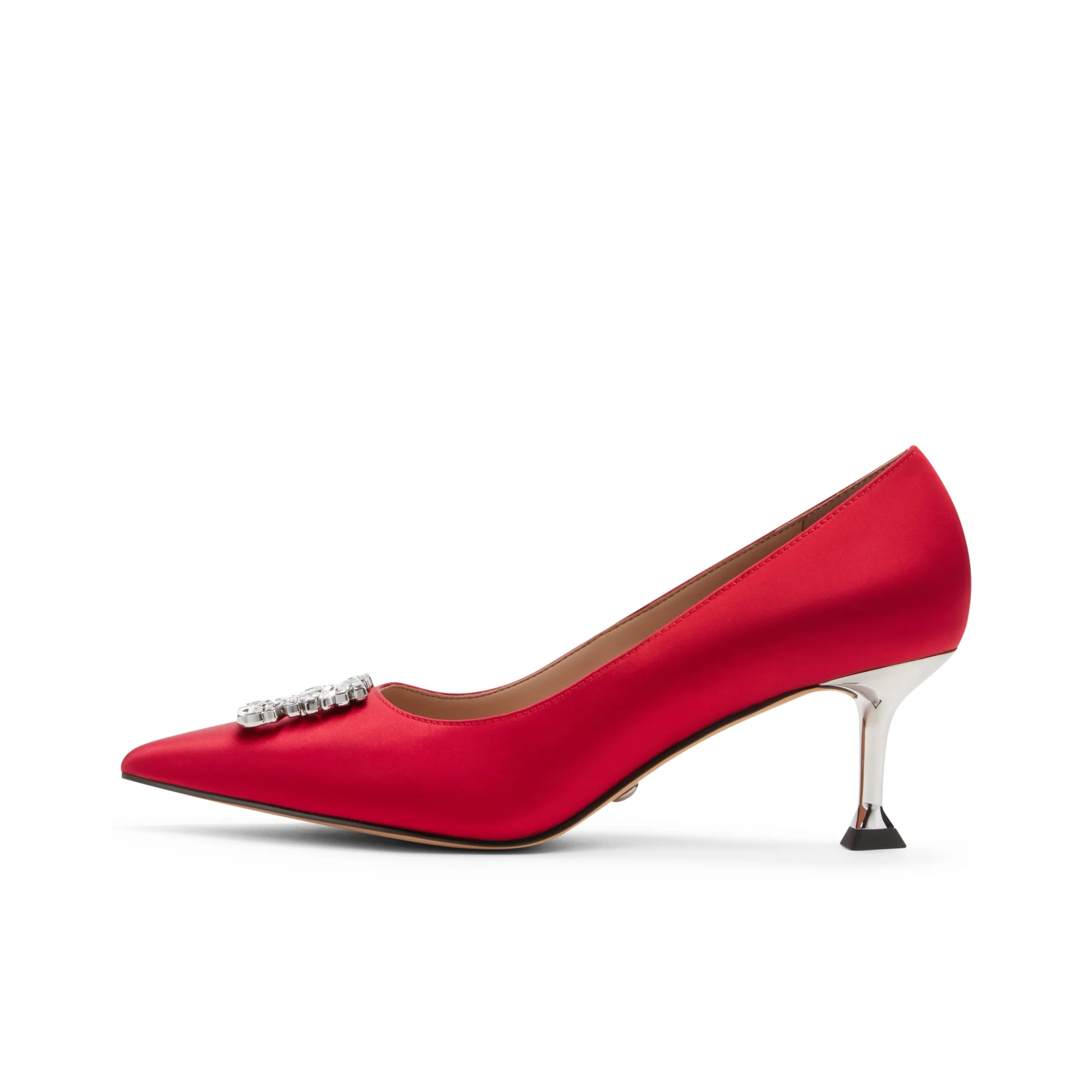 CHARLES KEITH Узкий каблук Высокие каблуки 6 см Женские Красный