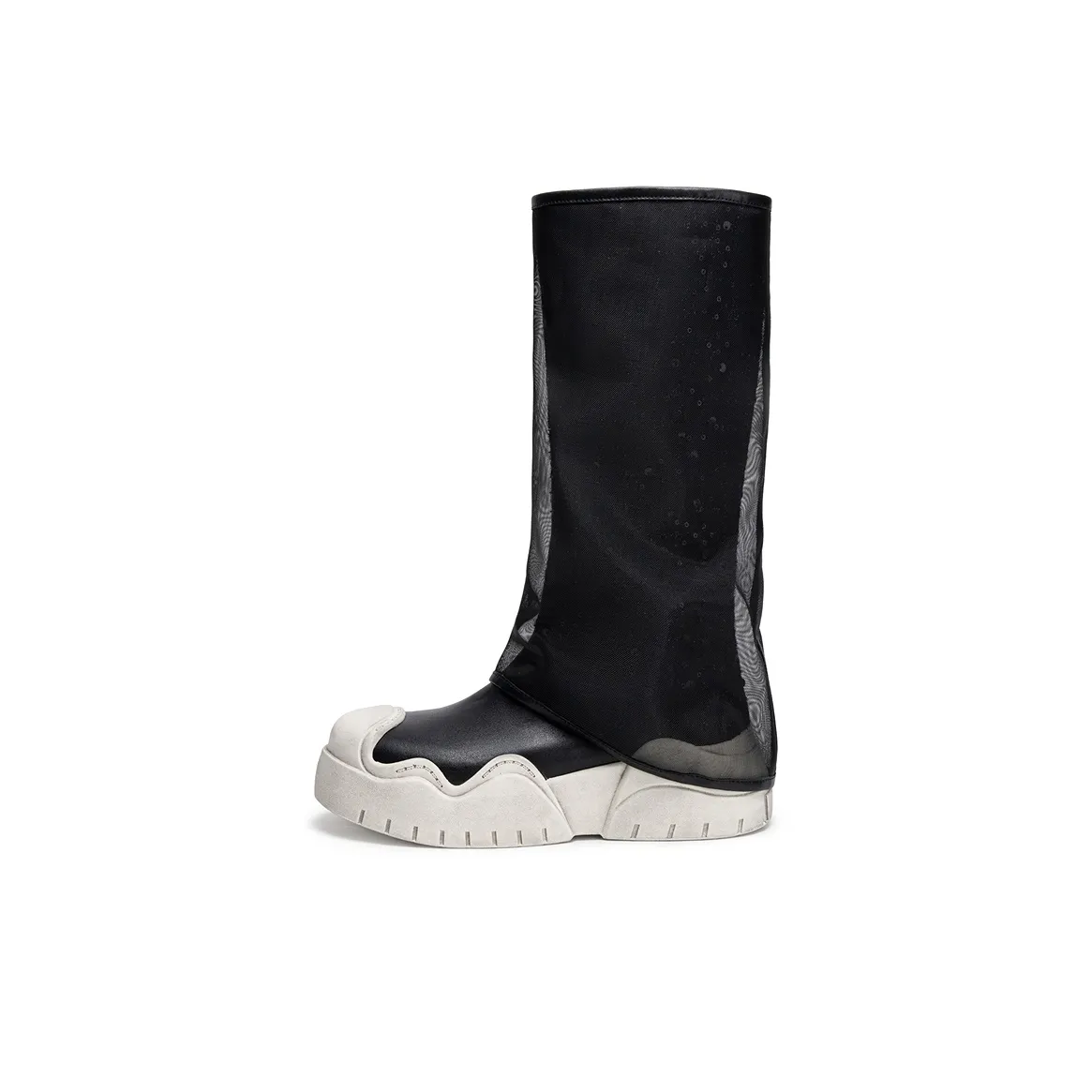 MIO Женские высокие сапоги на колено черные